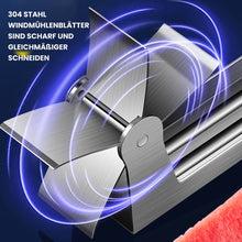 Laden Sie das Bild in den Galerie-Viewer, Wassermelonenschneider im Windmühlen-Design