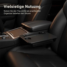 Laden Sie das Bild in den Galerie-Viewer, 2-in-1 Auto-Lenkradablage &amp; Sitzspalt-Organizer