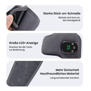 Dreistufiges Vibrations-Wärmetherapie-Massagegerät für Hände und Füße