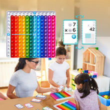 Laden Sie das Bild in den Galerie-Viewer, Mathe-Lernkarten und Pop-Fidget-Diagramm