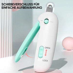 Katzennagelknipser mit verstellbarer Blende