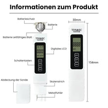 Laden Sie das Bild in den Galerie-Viewer, TDS-Wassertest-Stift