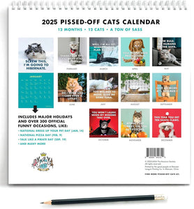2024/2025 Wütender Katzenkalender