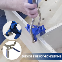 Laden Sie das Bild in den Galerie-Viewer, Holzbearbeitungswerkzeuge – 90-Grad-Winkelklemmen aus Metall