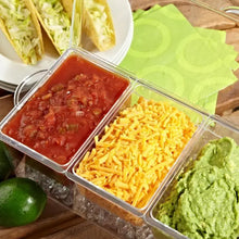Laden Sie das Bild in den Galerie-Viewer, Zweischichtiger transparenter Obstteller aus Kunststoff