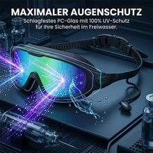 Laden Sie das Bild in den Galerie-Viewer, Auslaufsichere Schwimmbrille für Herren, Damen &amp; Jugendliche