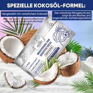 Kokos-Minze Aufhellungsstreifen