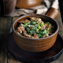Laden Sie das Bild in den Galerie-Viewer, Schale mit Seitengriff aus grobem Geschirr