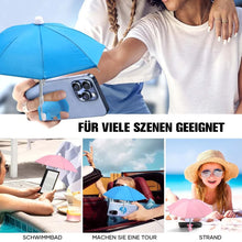 Laden Sie das Bild in den Galerie-Viewer, Handy-Regenschirm-Saugnapf-Ständer für Sonne