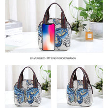 Laden Sie das Bild in den Galerie-Viewer, Bestickte Tasche aus Muschelsegeltuch