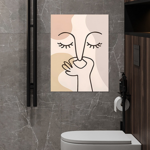 Cartoon Badezimmer Aufkleber