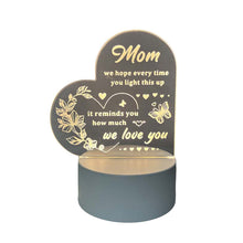 Laden Sie das Bild in den Galerie-Viewer, Liebe 3d Nachtlicht