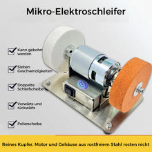 Laden Sie das Bild in den Galerie-Viewer, Kleine elektrische Schleifmaschine