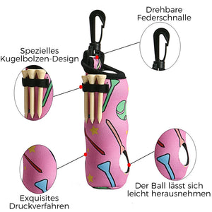 Tragbare Golf-Aufbewahrungstasche für Bälle
