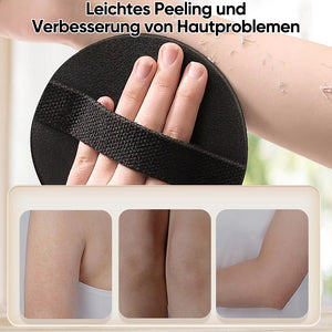 Schwarzes Silikon-Badewerkzeug