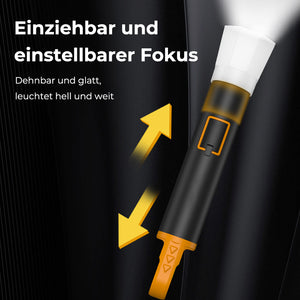 Aluminium-Taschenlampe mit starkem Licht