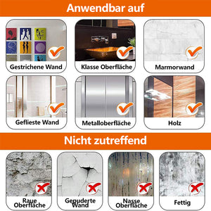 Runder Klettverschluss mit Kleberückseite