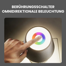 Laden Sie das Bild in den Galerie-Viewer, Wiederaufladbare Touch-Nachttischlampe