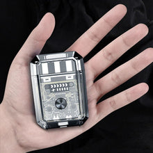 Laden Sie das Bild in den Galerie-Viewer, Transparenter magnetischer Mini-Elektrorasierer mit Doppelkopf