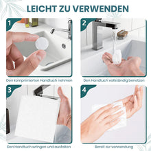 Laden Sie das Bild in den Galerie-Viewer, Komprimierte Handtuchtabletten