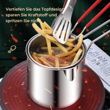 Laden Sie das Bild in den Galerie-Viewer, Multifunktionale Fritteuse aus Edelstahl 304