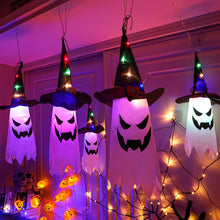 Laden Sie das Bild in den Galerie-Viewer, Halloween-Dekoration mit bunten LED-Lichtern
