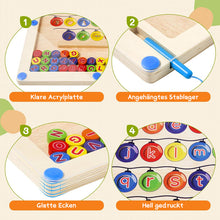 Laden Sie das Bild in den Galerie-Viewer, Magnetisches Alphabet-Labyrinthspielzeug für Kinder