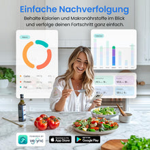 Laden Sie das Bild in den Galerie-Viewer, Intelligente Küchenwaage für Lebensmittel