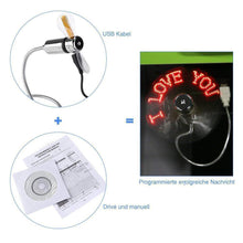 Laden Sie das Bild in den Galerie-Viewer, USB-Ventilator mit Lichteinstrahlung