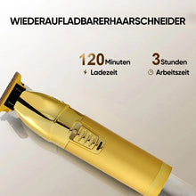 Laden Sie das Bild in den Galerie-Viewer, Vintage Haarschneider mit Ölkopf und Gravur