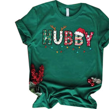 Laden Sie das Bild in den Galerie-Viewer, Weihnachten Brief 3D Digitaldruck Rundhals T-Shirt