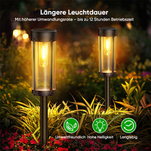 Laden Sie das Bild in den Galerie-Viewer, Elegante Solar-Wegeleuchten