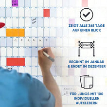 Laden Sie das Bild in den Galerie-Viewer, Großformatiger Wandkalender