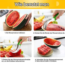 Laden Sie das Bild in den Galerie-Viewer, Multifunktionaler Obstschneider aus Edelstahl