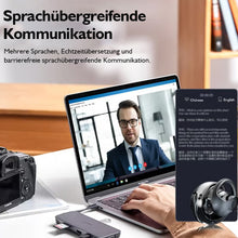Laden Sie das Bild in den Galerie-Viewer, Kabellose Bluetooth-Übersetzungs-Ohrhörer