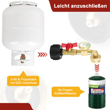 Laden Sie das Bild in den Galerie-Viewer, Schalter für Propan-Einfüllstutzen