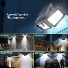 Laden Sie das Bild in den Galerie-Viewer, LED Solar-Wandleuchte
