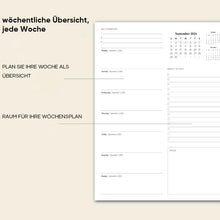 Laden Sie das Bild in den Galerie-Viewer, Tagesplaner