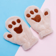 Laden Sie das Bild in den Galerie-Viewer, Verdickte Plüsch-Katzenkrallen-Handschuhe