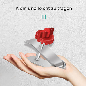 V-förmiger Wandfliesensucher