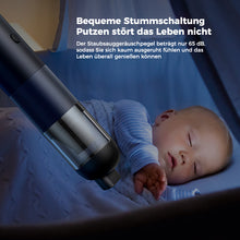 Laden Sie das Bild in den Galerie-Viewer, Kleiner tragbarer 2-in-1-Handstaubsauger