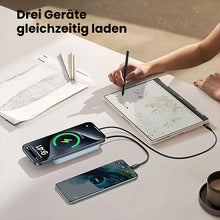 Laden Sie das Bild in den Galerie-Viewer, Drahtlose tragbare magnetische Powerbank