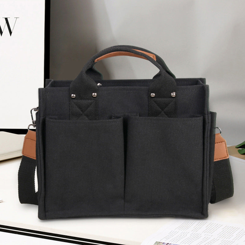 Handtasche mit mehreren Fächern