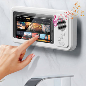 Wasserdichte Telefonzelle für das Badezimmer mit Bluetooth-Lautsprecher