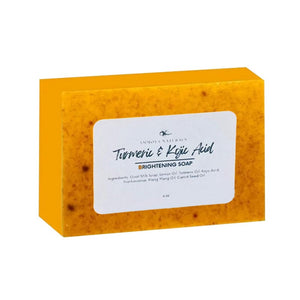 Zitronen-Kurkuma-Kojic-Säure-Seife