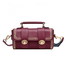 Laden Sie das Bild in den Galerie-Viewer, Mini Boston Bucket Bag mit Schulterriemen