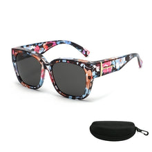 Laden Sie das Bild in den Galerie-Viewer, Polarisierte quadratische Sonnenbrille mit umschließendem Design