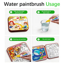 Laden Sie das Bild in den Galerie-Viewer, Reusable Magic Water Doodle Books for Kids