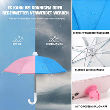 Laden Sie das Bild in den Galerie-Viewer, Handy-Regenschirm-Saugnapf-Ständer für Sonne