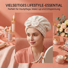 Laden Sie das Bild in den Galerie-Viewer, Super saugfähiges Haarhandtuch-Turban-Set